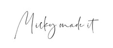 Micky made it black logo on white background rectangle crop